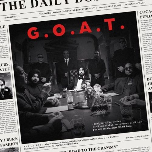 G.O.A.T. By Diljit Dosanjh full album mp3 songs